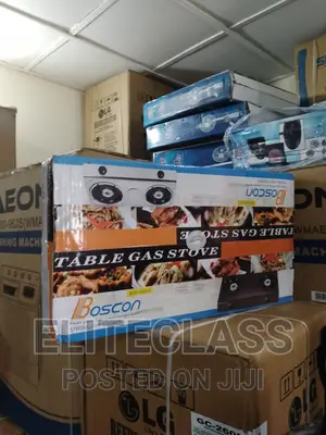 Brand-New Two Burner Boscon Table Top Gas Cooker(Bos-Gs012s)