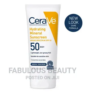Cerave 100% Mineral Sunscreen SPF 50