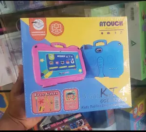 Unbreakable Screen Children's Educational Tablet Atouch Kt4