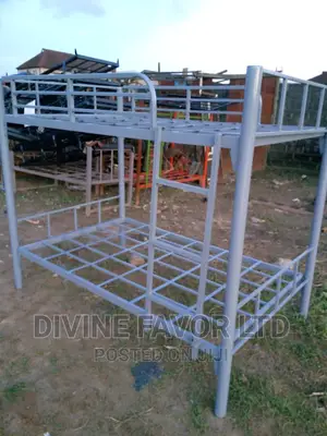 Double Bunk Bed Detachable,6 by 4 Feet, Mattress Available,.
