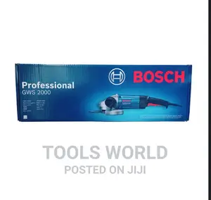 Bosch Gws2000 Industrial-Grade High-Power Angle Grinder