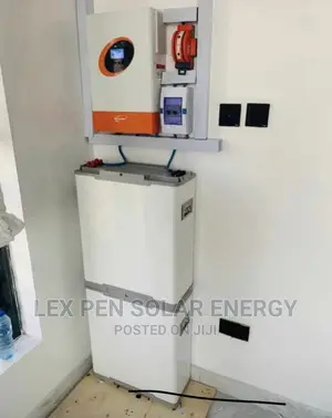 15kwh Bule Carbon Lithium Ion Battery and 7.5kva Inverter