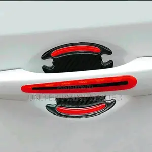 Red Door Handle Reflective Sticker