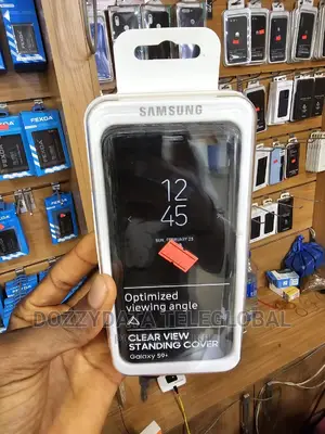 Clear View Full Sensor Flip Case for Samsung Galaxy S9 Plus