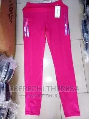 Ladies Long Gym Wear With Side Pockets