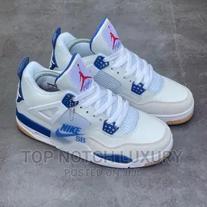 *ORIGINAL Nike SB X Air Jordan 4 "Sapphire Blue"*MEN WOMEN
