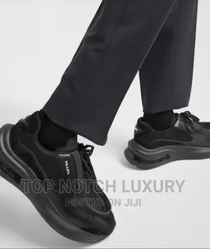 Original Prada Panelled Leather Chunky Sneakers UNISEX