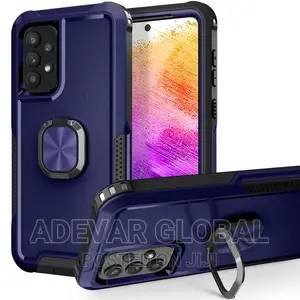 Samsung A73 5G Case Pouch Ring Holder Stand Case Hybrid