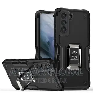 Samsung Galaxy S21 FE 5G Case Metal Ring Magnetic Kickstand