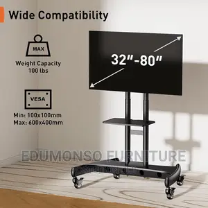TV Stand for 32-85 Inch Screens Up to 200lbs,