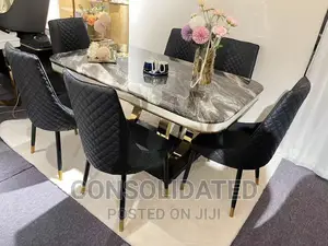 Unique Marble Dining Set