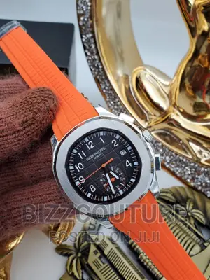 Original PATEK PHILIPPE Rubber Strap Watch Available Instore