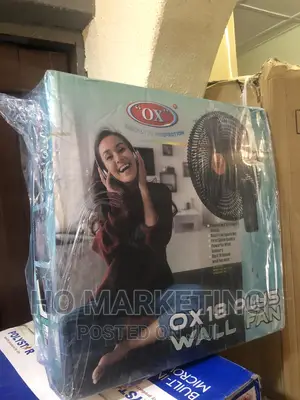 Brand New Ox Wall Fan -18 Inches Plus