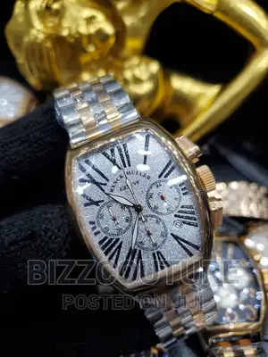 Original FRANCK MULLER Silver Steel Watch Available in Store