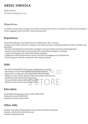 Social Media Manager and Content Creator (Remotely)