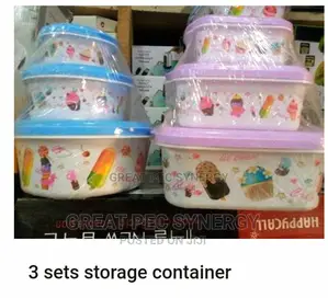 3 Sets Storage Containers