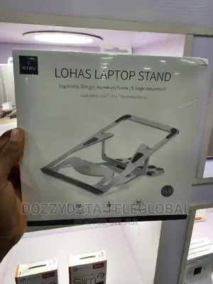Foldable Lohas Laptop Stand - Ergonomic Design Aluminium