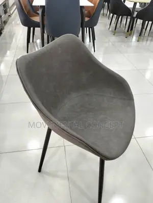 Executive Gray Coffee Leather Chairi