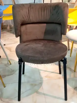 Executive Brown Coffee Fabric Chair