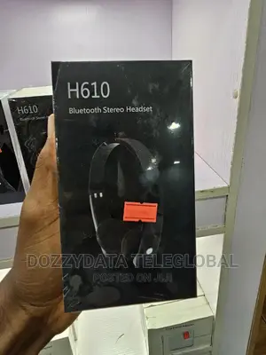 H610 Bluetooth Stereo Headset - Black