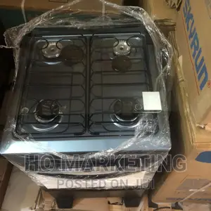 Scanfrost Gas Cooker 4 Burner -(Oven With Grill)