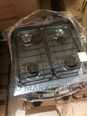 Scanfrost 50x50nblack 4 Gas Burner Gas Cooker
