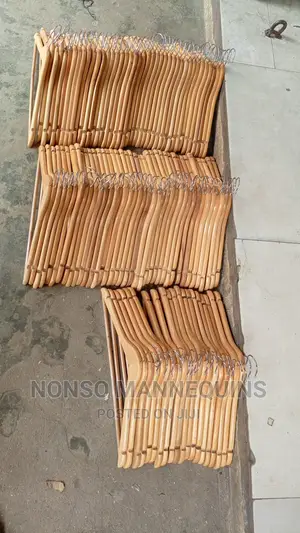 Sets of Wooden Clothes Hangers Brand New