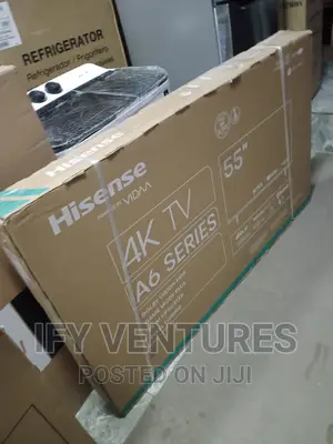 55" Hisense Utra HD Smart A6 Series Television