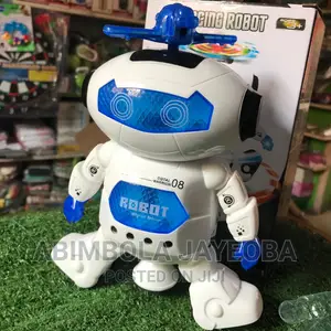 Electric Singing Dancing Robot With Flashing LED Light-