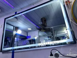 Black Framed Salon Led Mirrors
