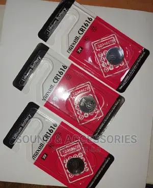 Maxell Lithium 3V Cr1616 Coin Battery