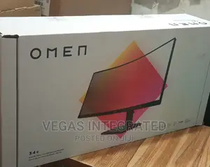 Hp Omen 34c (34" ) Wqhd Curved Gaming Monitor, 165hz Refresh