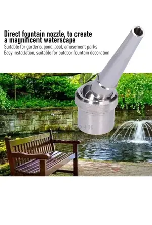 1 Inch Adjustable Jet Water Fountain Nozzle, Sprinkle Head