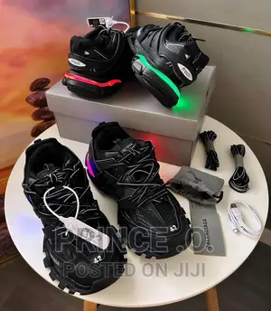 Lightening Balenciaga Luxury Sneakers