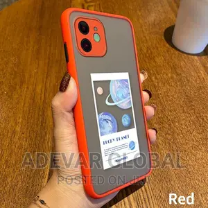 Contrast Frosted Translucent Case for iPhone 12 Mini Pouch