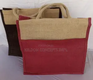 Quality Jute Tote Bags ( Big Size ) Moq: 50pcs Above