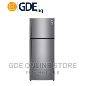 Lg Gl-T502hlcl 438l Top Freezer Refrigerator With Dispenser