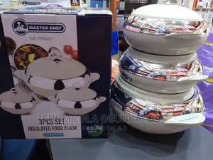 Master Chef Food Flask 3pcs