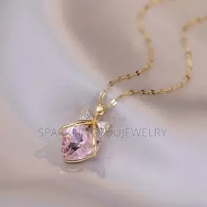 Heart Pendant Necklace for Ladies