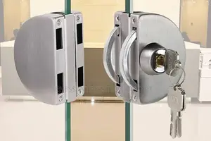 Stainless Frameless Glass Door Lock