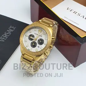 Original VERSACE Gold Steel Chain Available in Store