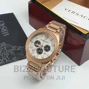 Original VERSACE Gold Steel Chain Available in Store