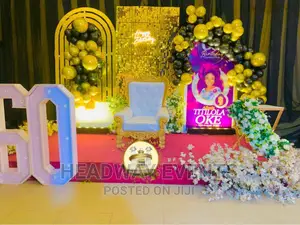 60th Birthday Decoration in Ikorodu