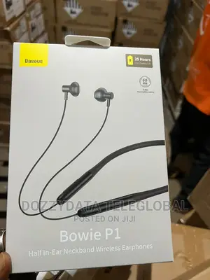 Baseus Bowie P1 Half in-Ear Neckband Wireless Earphones, 25h