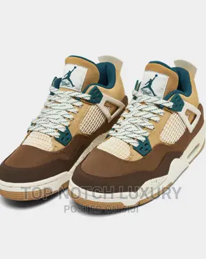 *Original Nike Air Jordan 4 Cacao Wow"*Men Women Sneakers