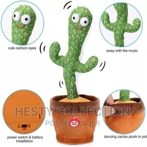 Intelligent Dancing Cactus Toy for Kids and Home Decor