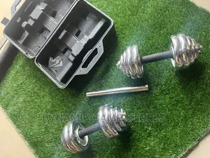 15kg Pair Of Dumbell With Extension Rod