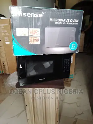 Black Door Hisense 20L Microwave Oven-2023 Model - H20MOBS11