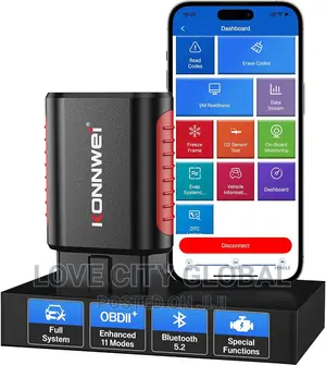 Kdiag Bluetooth Car Diagnostic Scanner Read and Clear Code