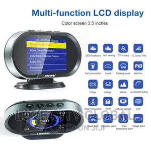 KW-206 OBD II Scan HUD Head Up Display Auto Digital Guage